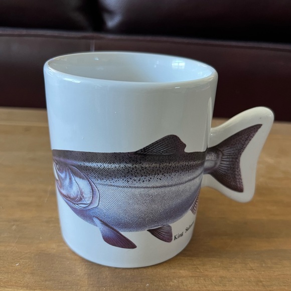 1991 King Salmon mug in perfect pre owned condition. Measures 3.75”tall - Picture 1 of 5